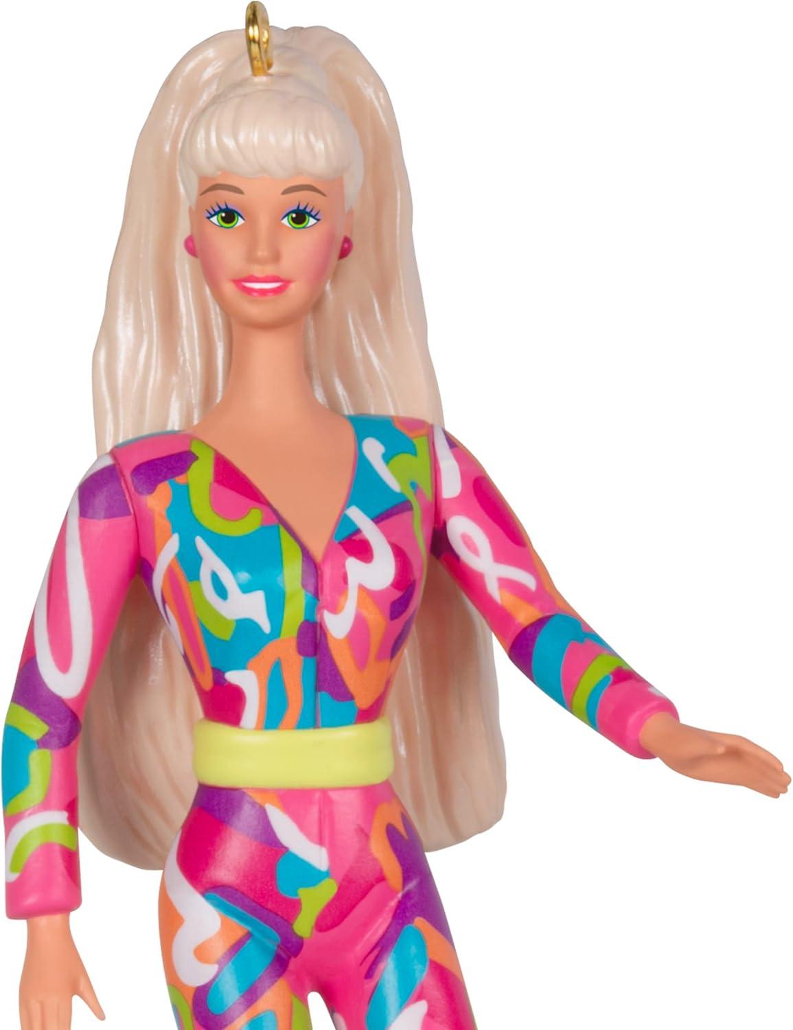 imageHallmark Keepsake Christmas Ornament 2025 Barbie Merriest Dreamhouse Musical with Light Gifts for Barbie FansHot Skatin Barbie