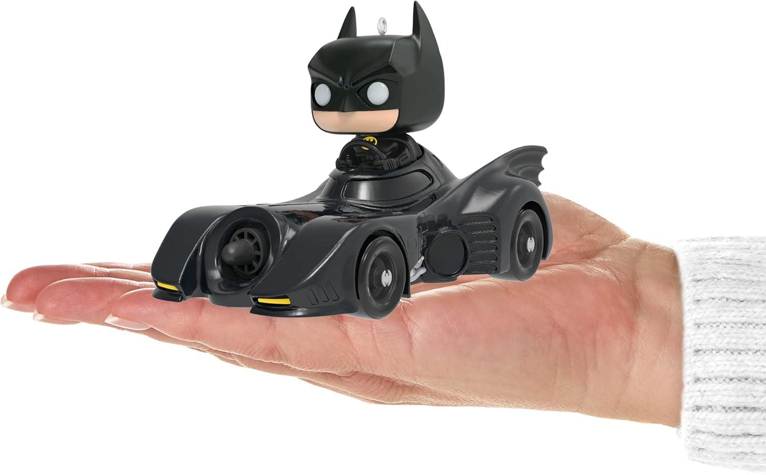 imageHallmark Keepsake Christmas Ornament 2025 DC Wonder Woman Musical with Motion Gifts for DC Comics Fans1989 Batman