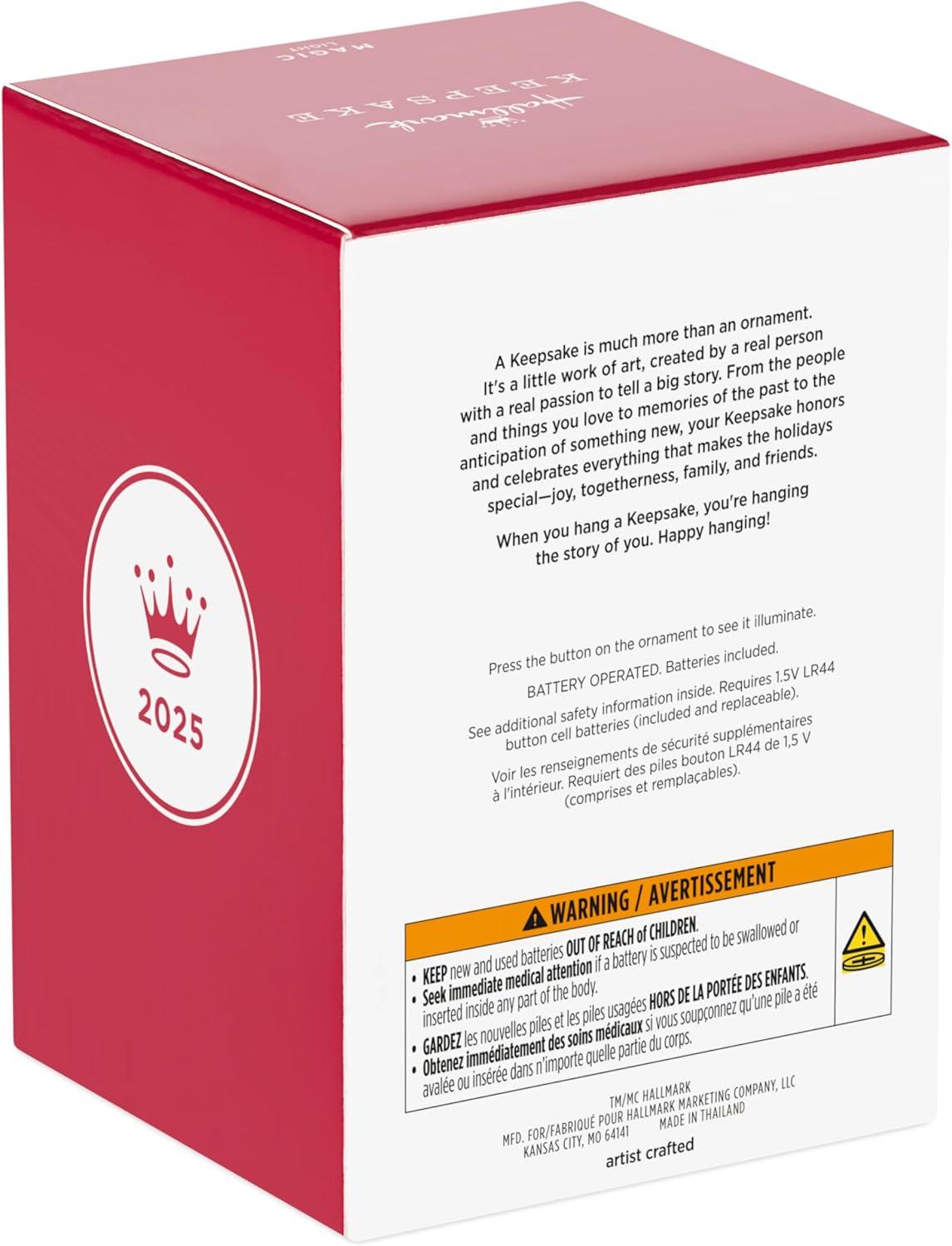 imageHallmark Keepsake Christmas Ornament 2025 Disney Lilo ampamp Stitch Experiment 626 Funko POP with Light Gifts for Disney FansExperiment 626 Funko Pop