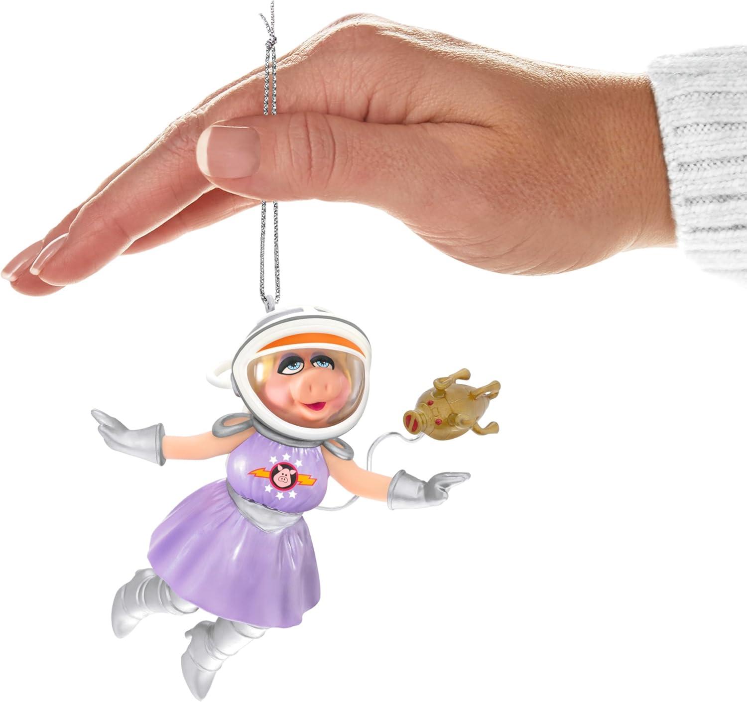 imageHallmark Keepsake Christmas Ornament 2025 Disney The Muppets Kermits Rainbow Connection Musical with Motion Gifts for Disney FansFirst Mate Piggy and the Swinetrek