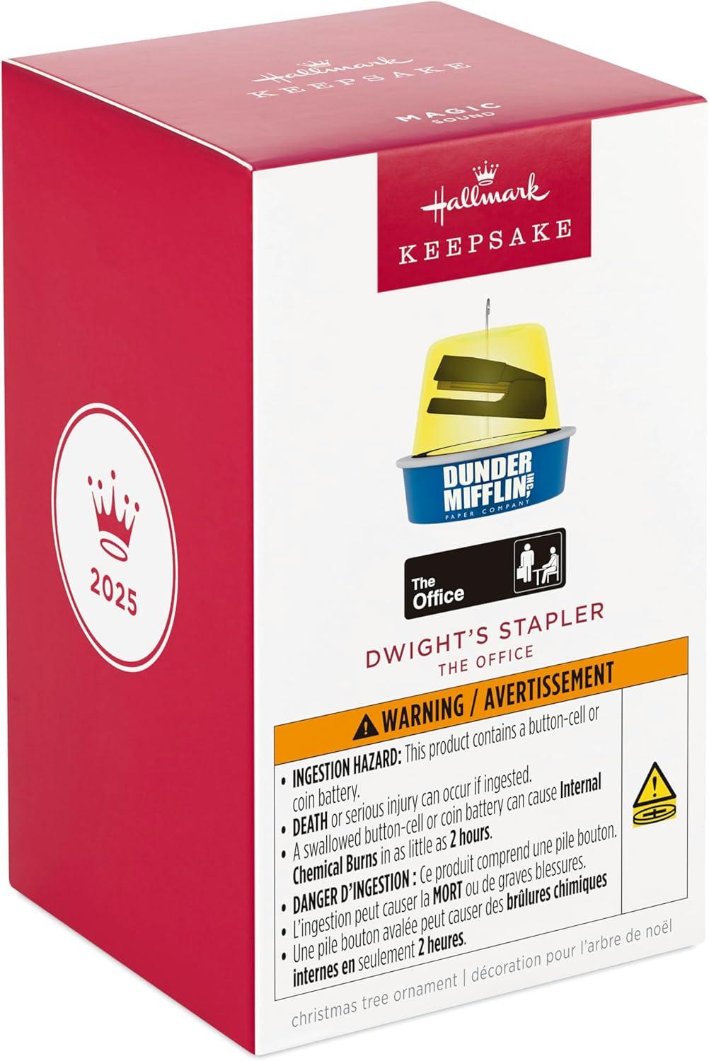 imageHallmark Keepsake Christmas Ornament 2025 Gilmore Girls Stars Hollow Gazebo Musical TV Show GiftsDwights Stapler