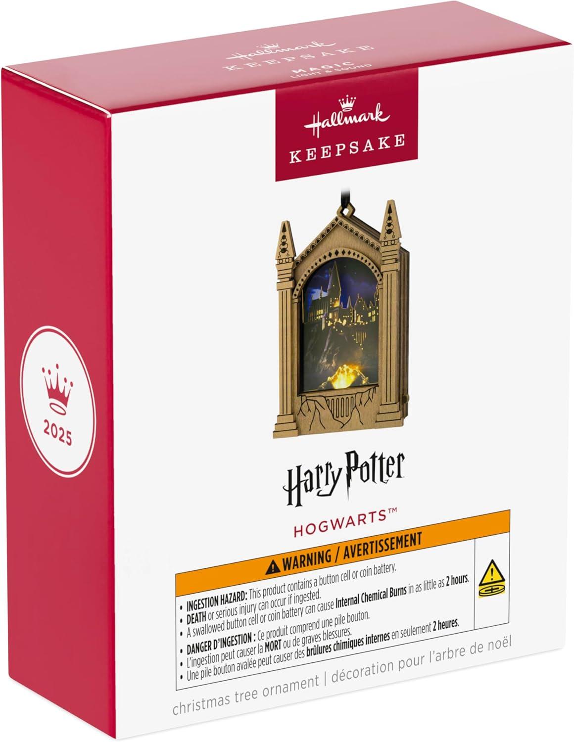 imageHallmark Keepsake Christmas Ornament 2025 Harry Potter Hogwarts Musical with Light Papercraft Gifts for Harry Potter FansHarry Potter