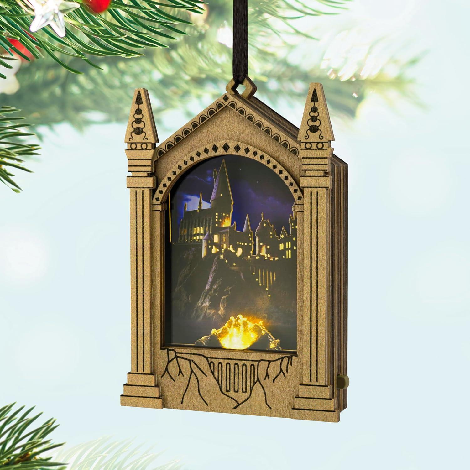 imageHallmark Keepsake Christmas Ornament 2025 Harry Potter Hogwarts Musical with Light Papercraft Gifts for Harry Potter FansHarry Potter