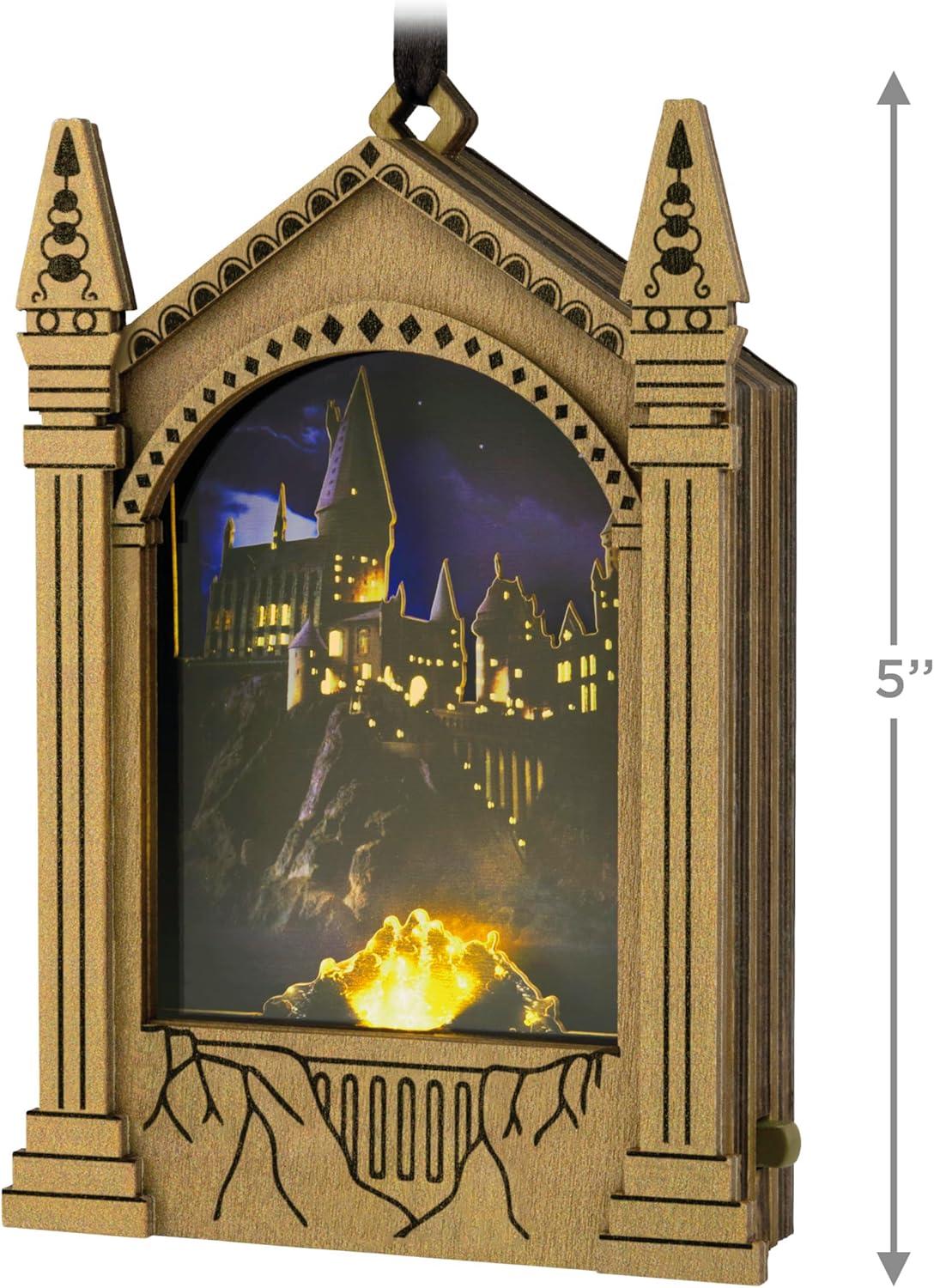 imageHallmark Keepsake Christmas Ornament 2025 Harry Potter Hogwarts Musical with Light Papercraft Gifts for Harry Potter FansHarry Potter