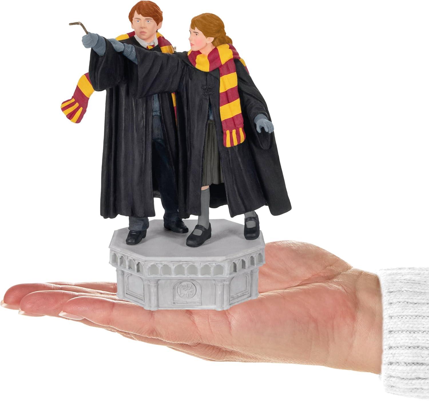 imageHallmark Keepsake Christmas Ornament 2025 Harry Potter Mandrake with Sound Gifts for Harry Potter FansRon Weasley and Hermione Granger