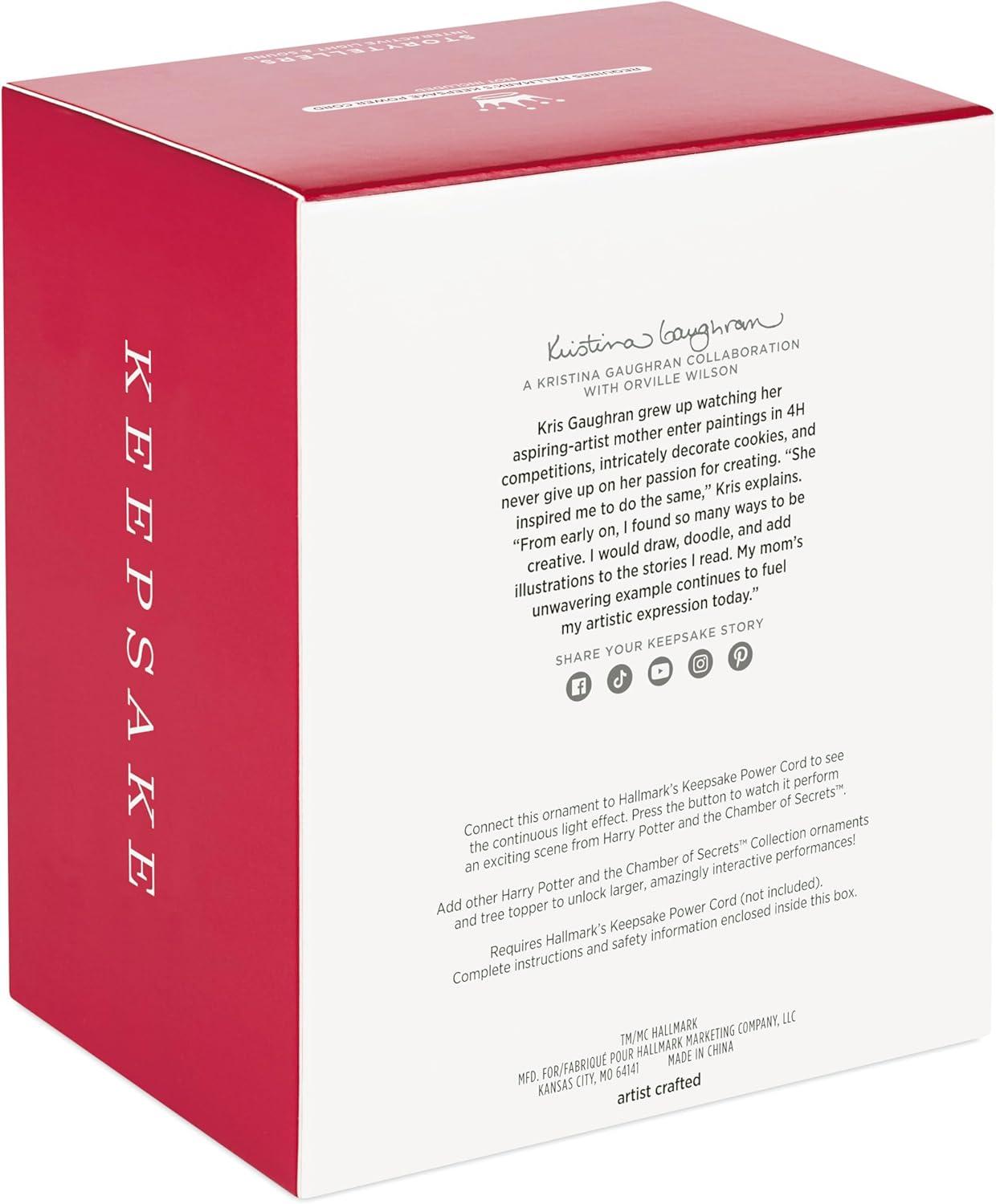 imageHallmark Keepsake Christmas Ornament 2025 Harry Potter Mandrake with Sound Gifts for Harry Potter FansRon Weasley and Hermione Granger