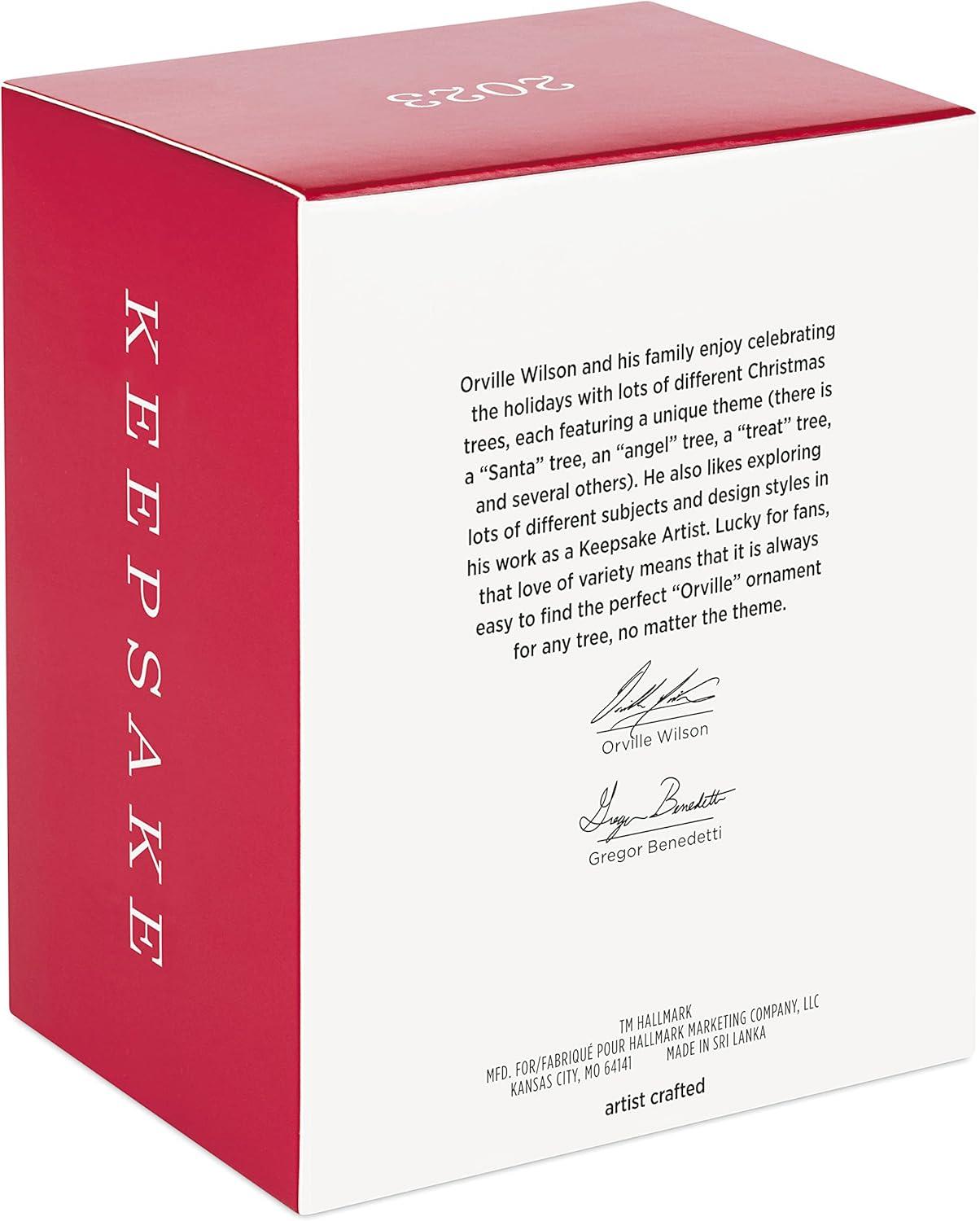 imageHallmark Keepsake Christmas Ornament 2025 Harry Potter and The Chamber of Secrets Collection Hagrid with Light and Sound Gifts for Harry Potter FansA Real Keeper