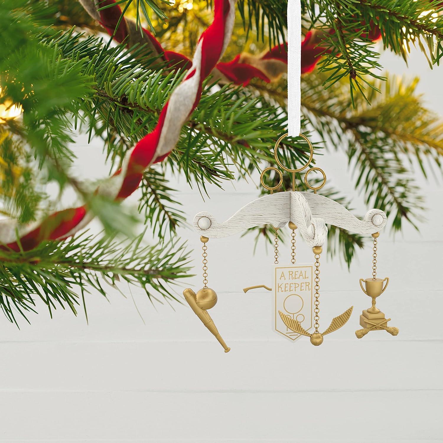 imageHallmark Keepsake Christmas Ornament 2025 Harry Potter and The Chamber of Secrets Collection Hagrid with Light and Sound Gifts for Harry Potter FansA Real Keeper