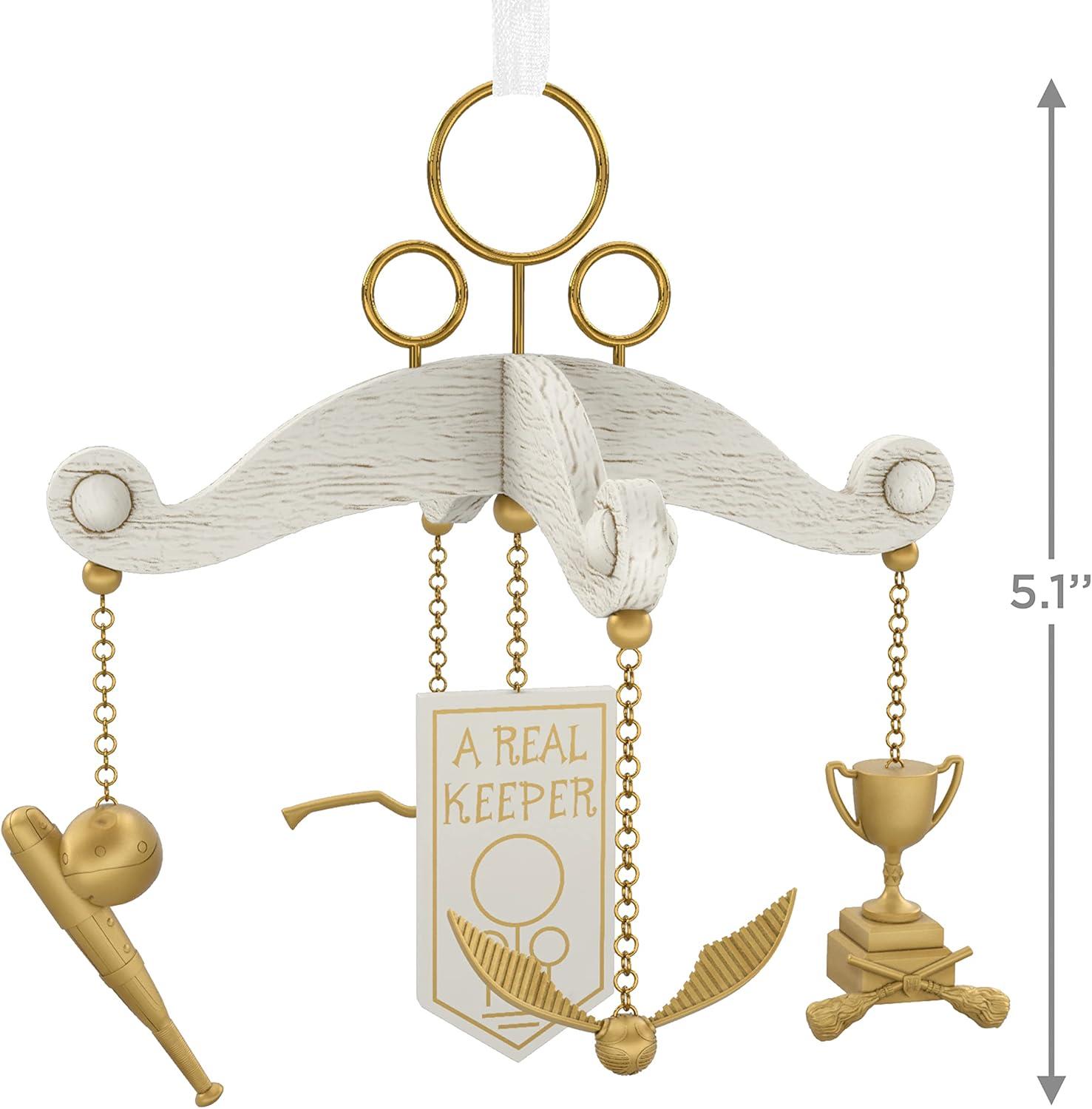 imageHallmark Keepsake Christmas Ornament 2025 Harry Potter and The Chamber of Secrets Collection Hagrid with Light and Sound Gifts for Harry Potter FansA Real Keeper