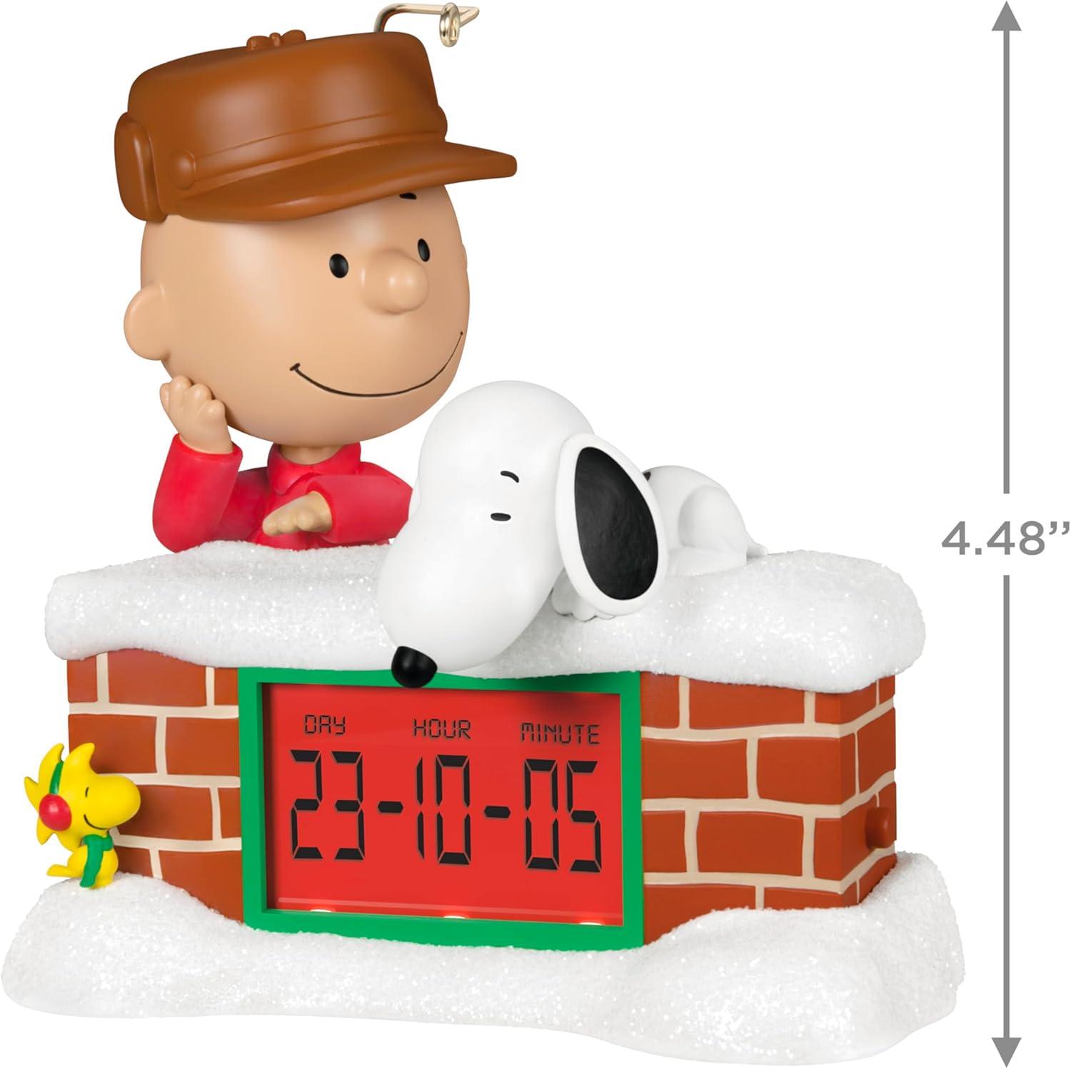 imageHallmark Keepsake Christmas Ornament 2025 The Peanuts Gang Lets Go Sledding Musical with Light and Motion Gifts for Peanuts FansCountdown to Christmas