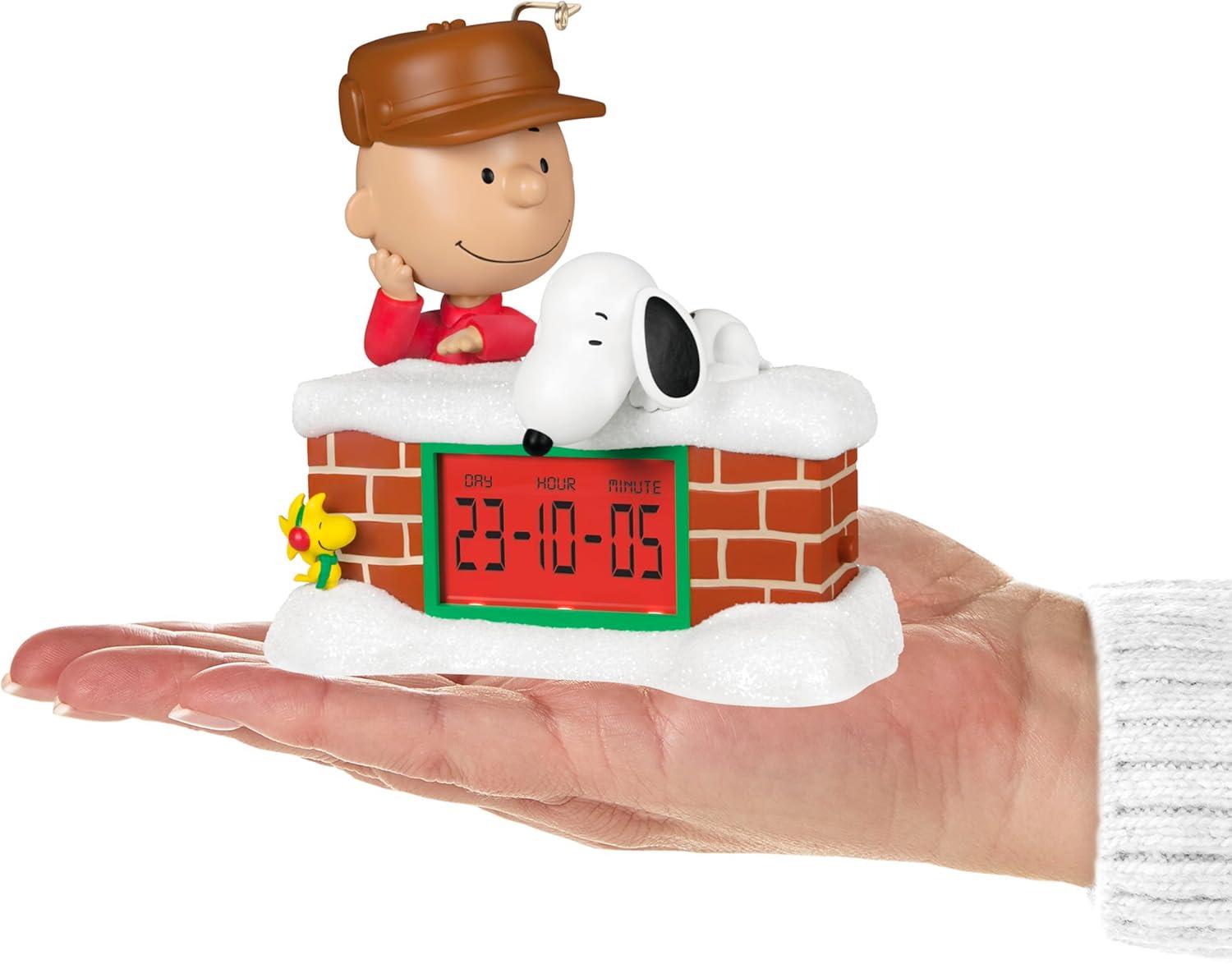 imageHallmark Keepsake Christmas Ornament 2025 The Peanuts Gang Lets Go Sledding Musical with Light and Motion Gifts for Peanuts FansCountdown to Christmas