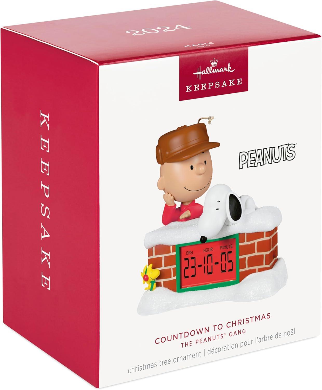 imageHallmark Keepsake Christmas Ornament 2025 The Peanuts Gang Lets Go Sledding Musical with Light and Motion Gifts for Peanuts FansCountdown to Christmas