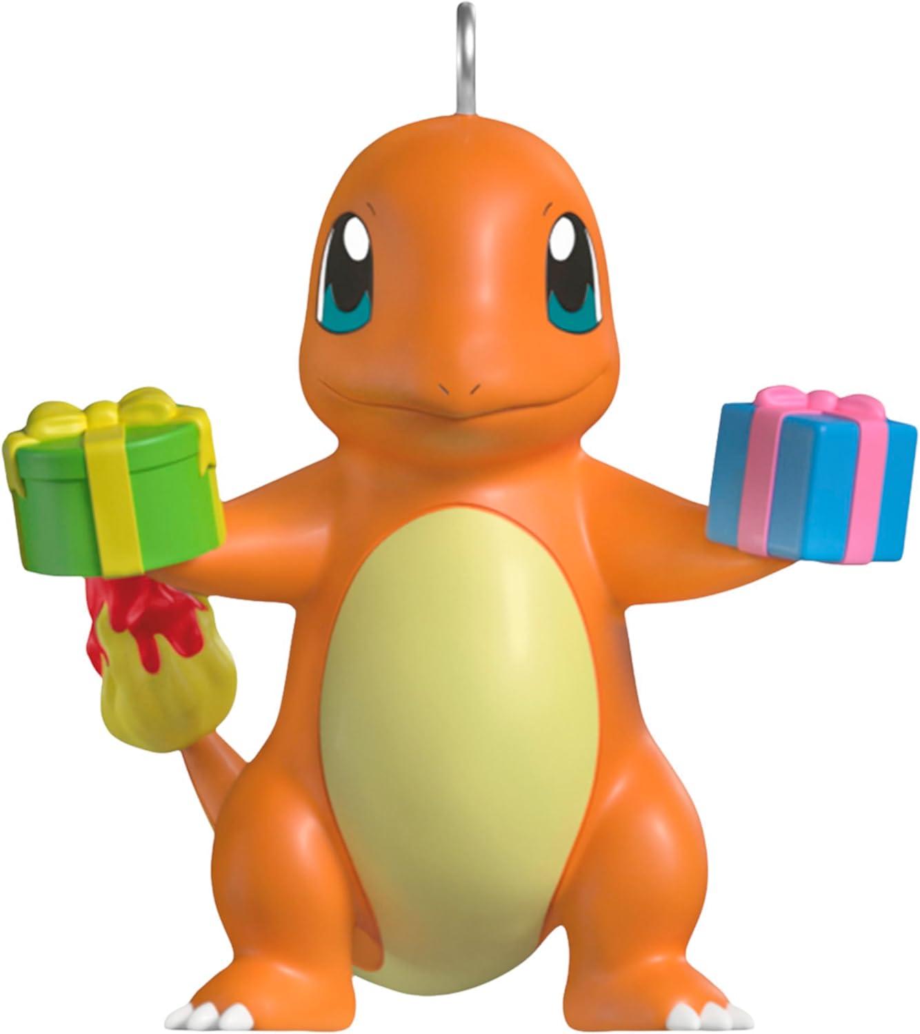 imageHallmark Keepsake Mini Christmas Ornaments 2025 Pokmon Squirtle Charmander Bulbasaur Set of 3 Gifts for GamersBulbasaur