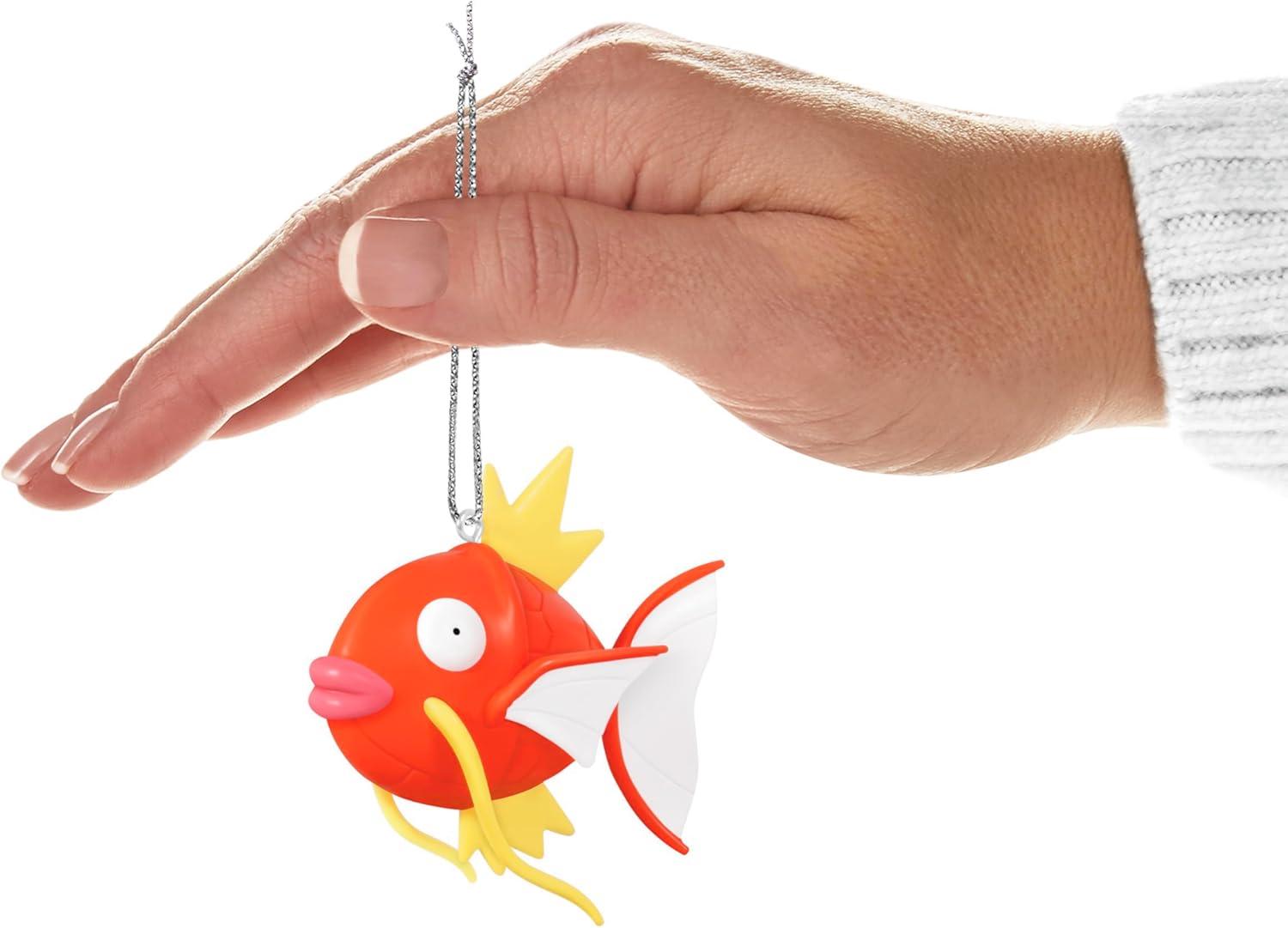 imageHallmark Keepsake Mini Christmas Ornaments 2025 Pokmon Squirtle Charmander Bulbasaur Set of 3 Gifts for GamersMagikarp