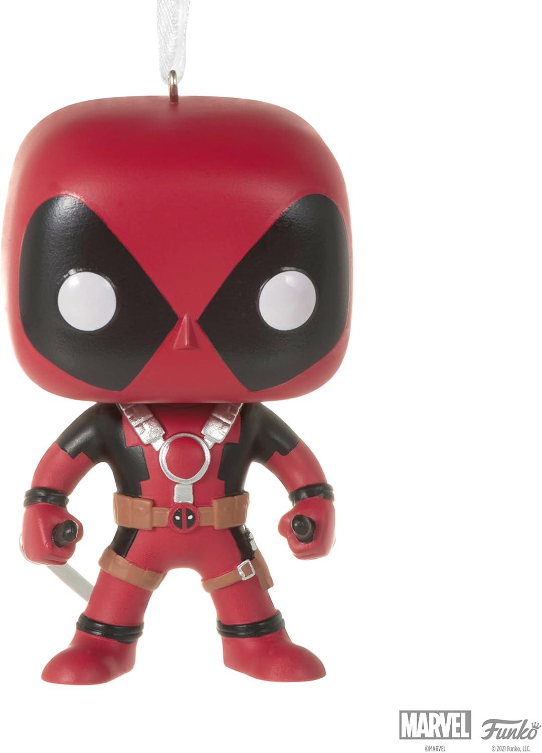 imageHallmark Marvel Deadpool Funko POP Christmas OrnamentDeadpool
