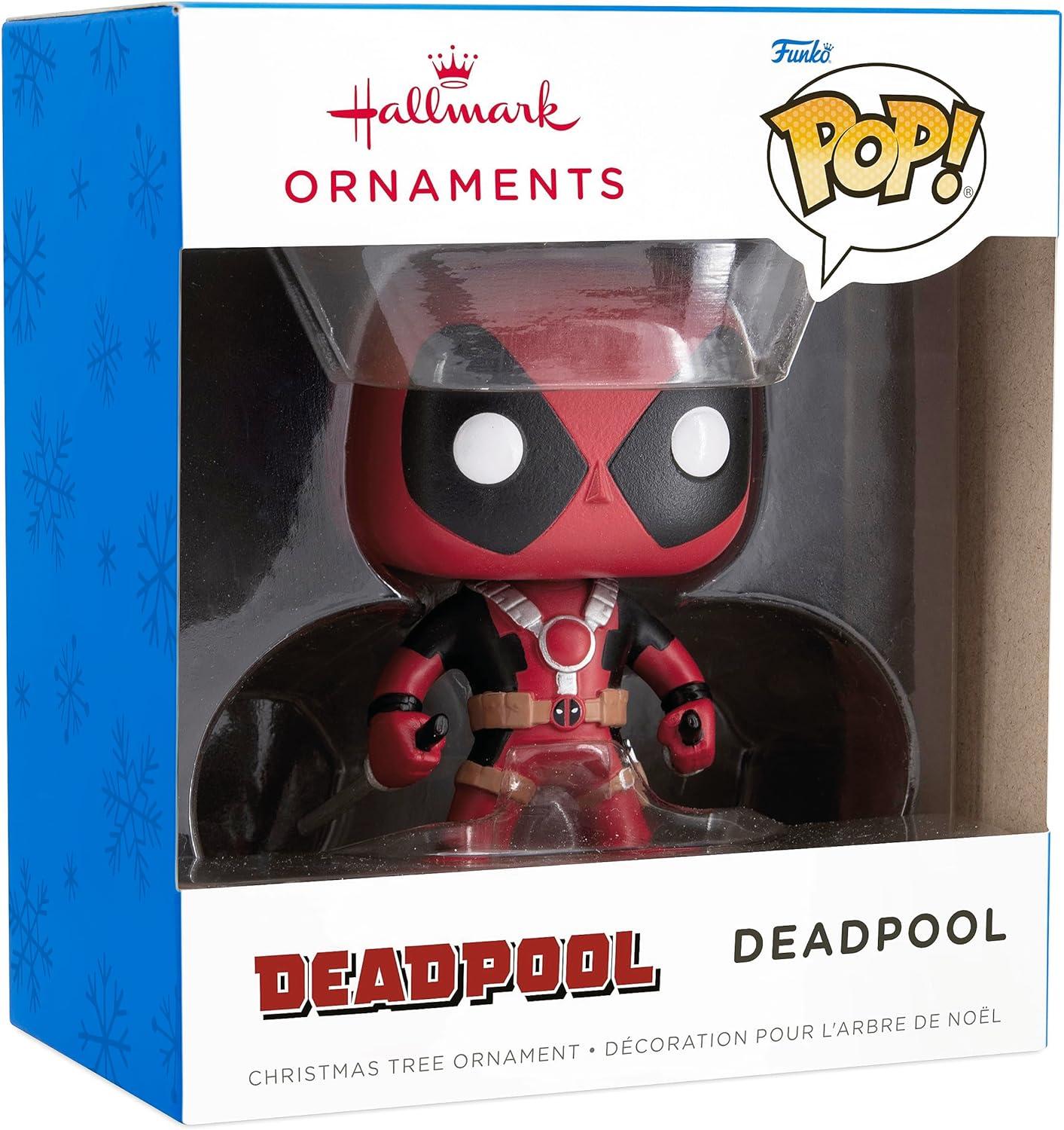 imageHallmark Marvel Deadpool Funko POP Christmas OrnamentDeadpool