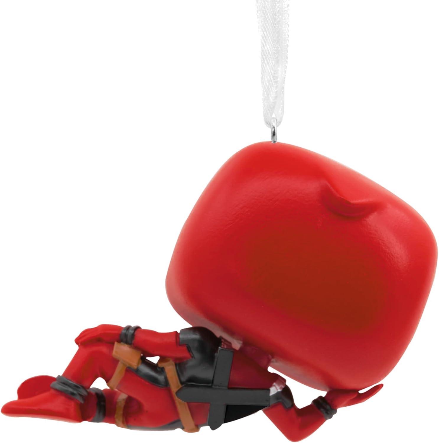 imageHallmark Marvel Deadpool Funko POP Christmas OrnamentDeadpool Laying Down