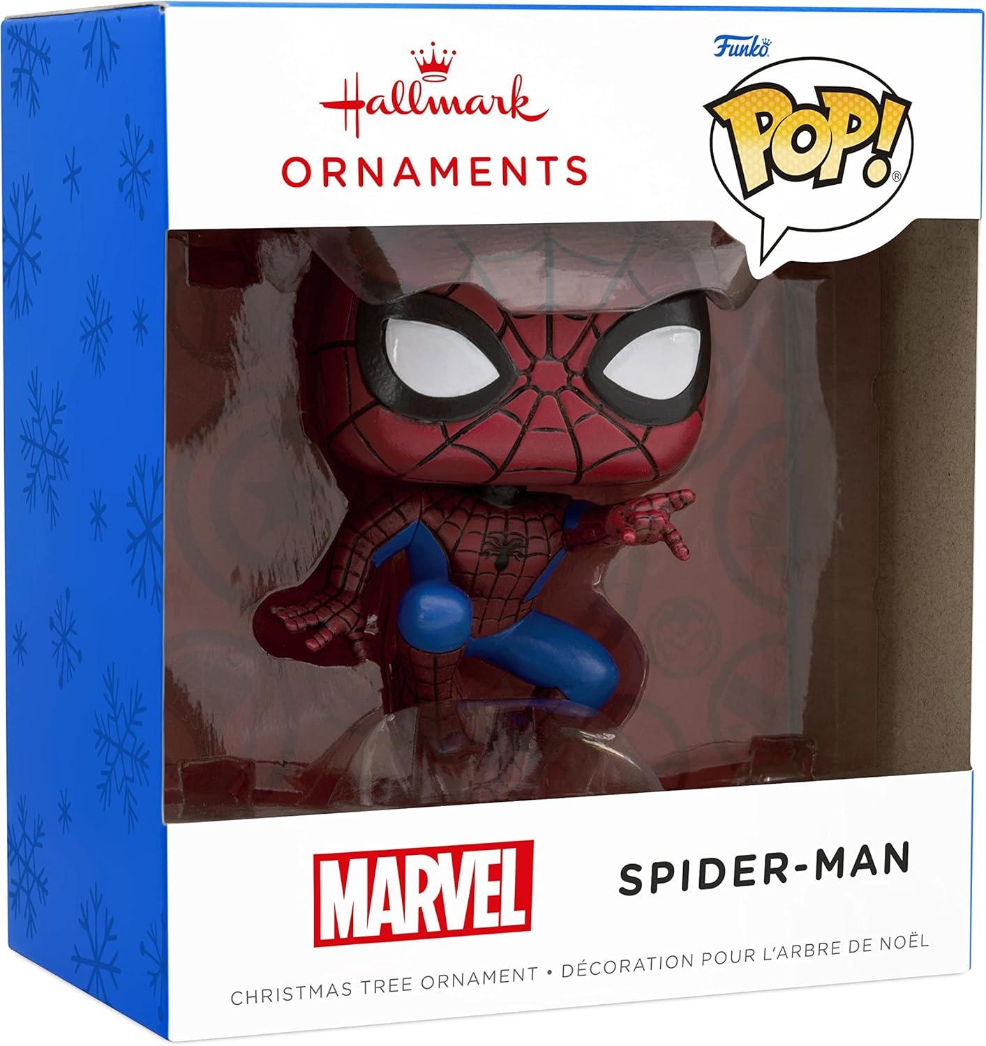 imageHallmark Marvel Deadpool Funko POP Christmas OrnamentSpiderMan