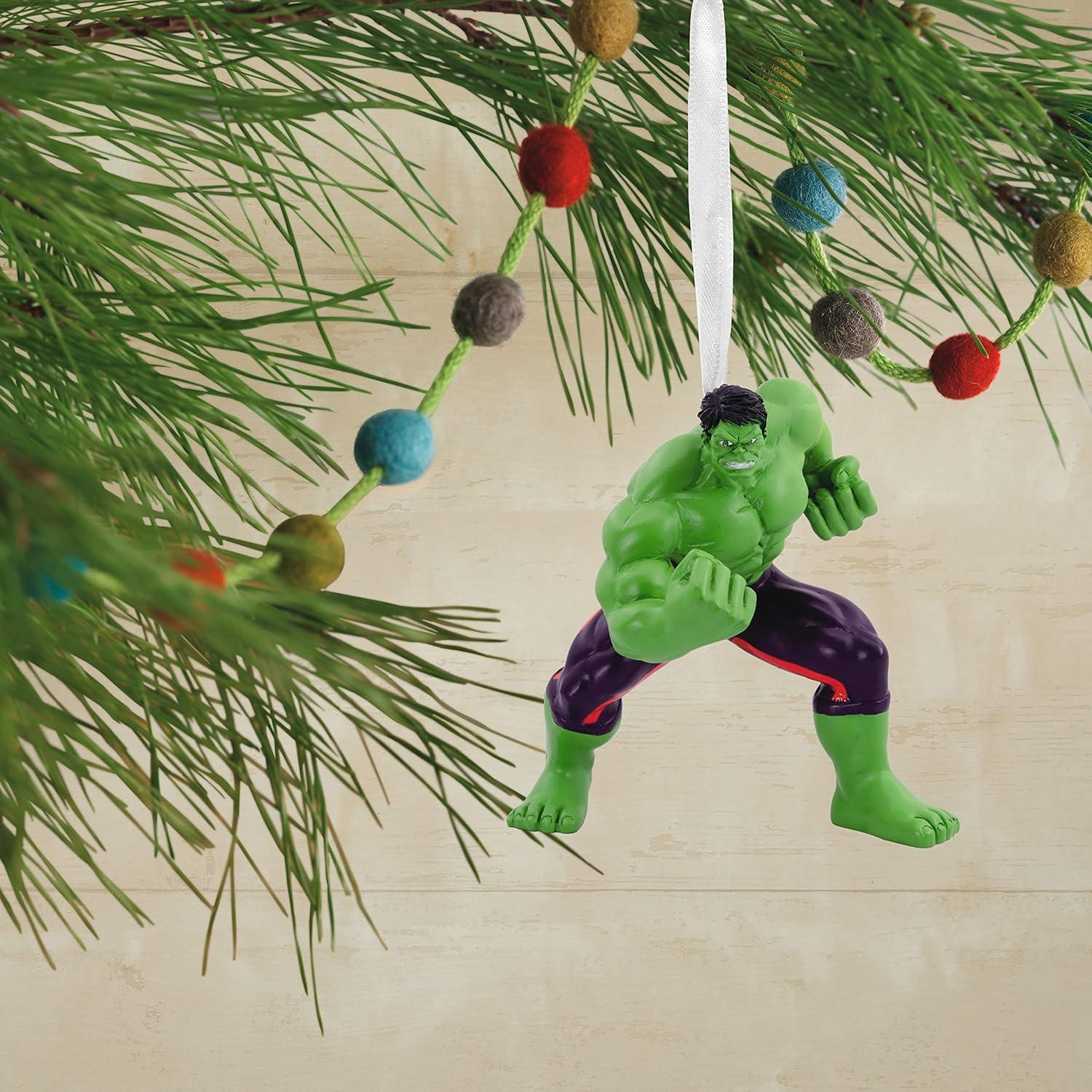 imageHallmark Marvel Miles Morales Christmas OrnamentHulk
