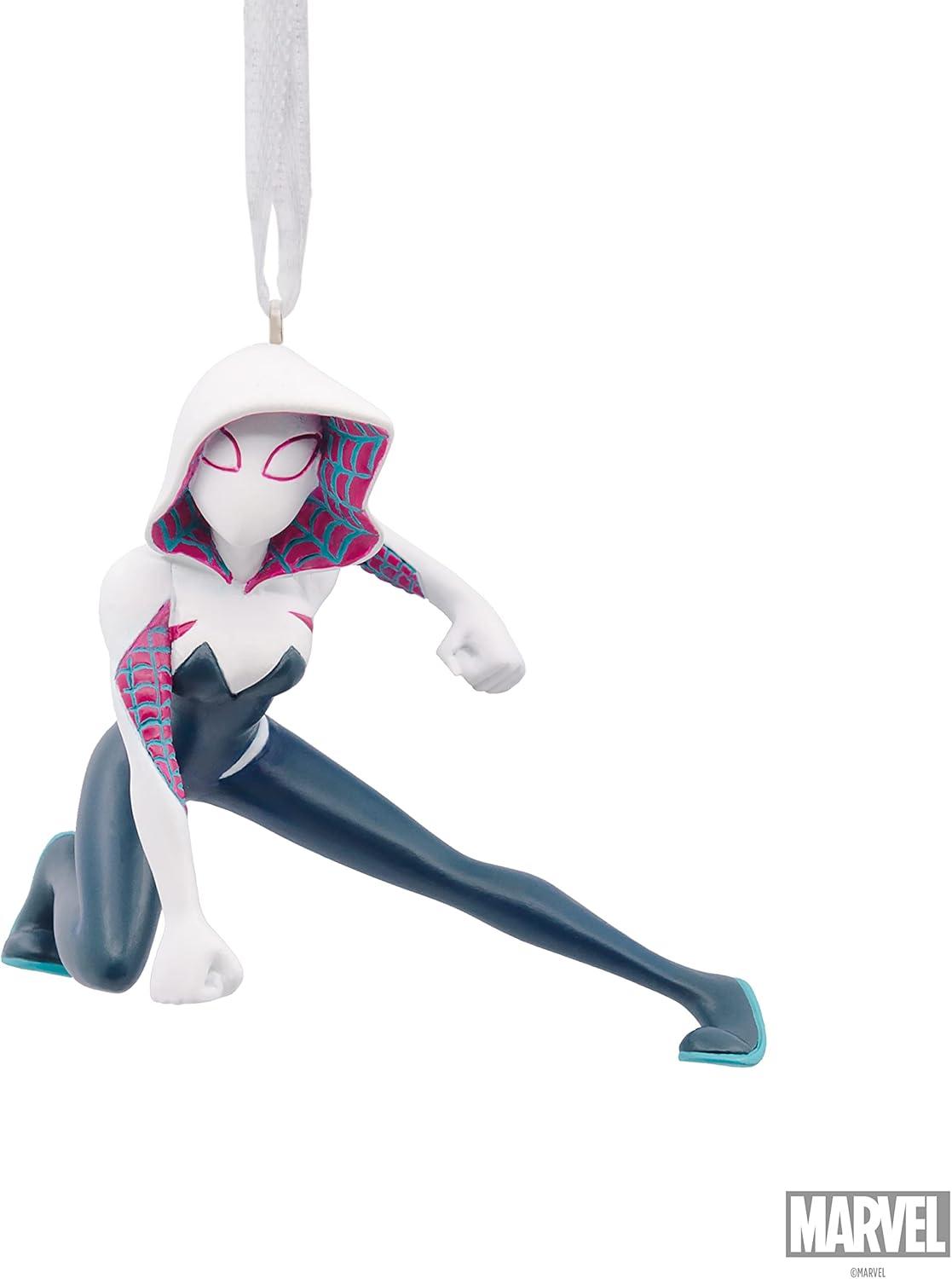 imageHallmark Marvel Miles Morales Christmas OrnamentSpiderGwen