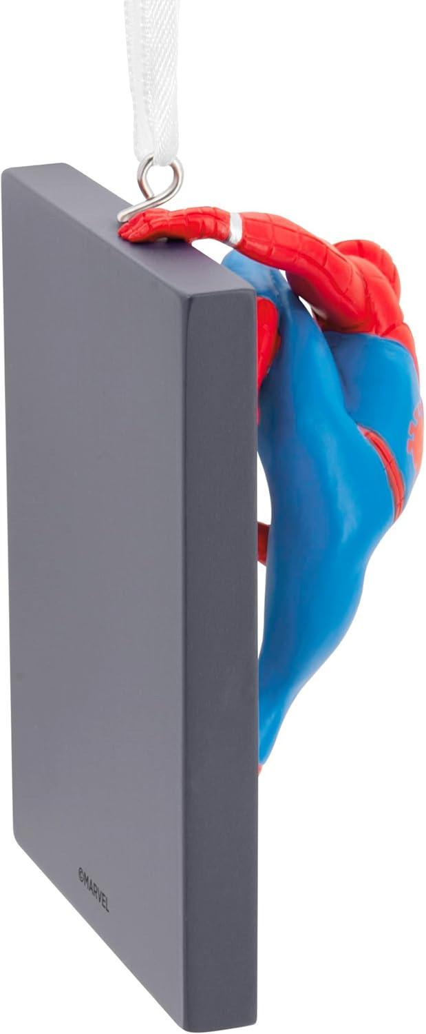 imageHallmark Marvel SpiderMan on Window Christmas Ornament Super Hero Gifts