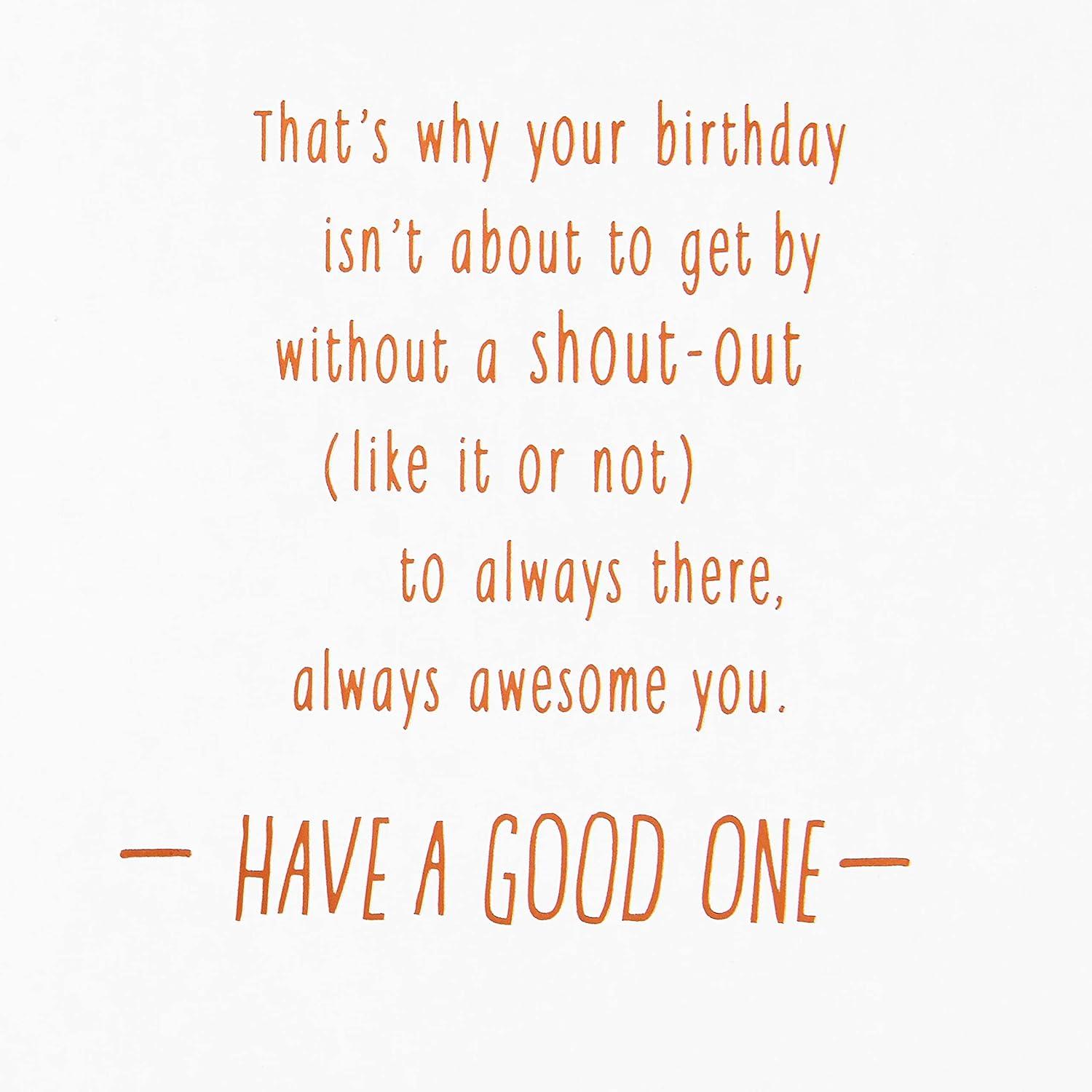 imageHallmark Signature Birthday Card for Him Superman SilhouetteDeserve to be Celebrated