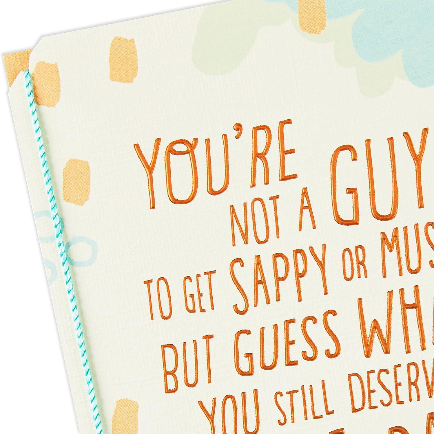 imageHallmark Signature Birthday Card for Him Superman SilhouetteDeserve to be Celebrated