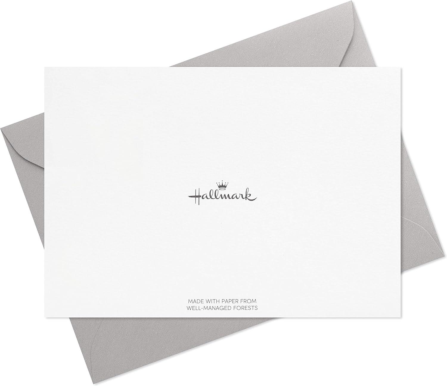 imageHallmark Thank You Cards Assortment Bold Type 36 Thank You Notes with Envelopes for Business Graduation Birthdays All Occasion