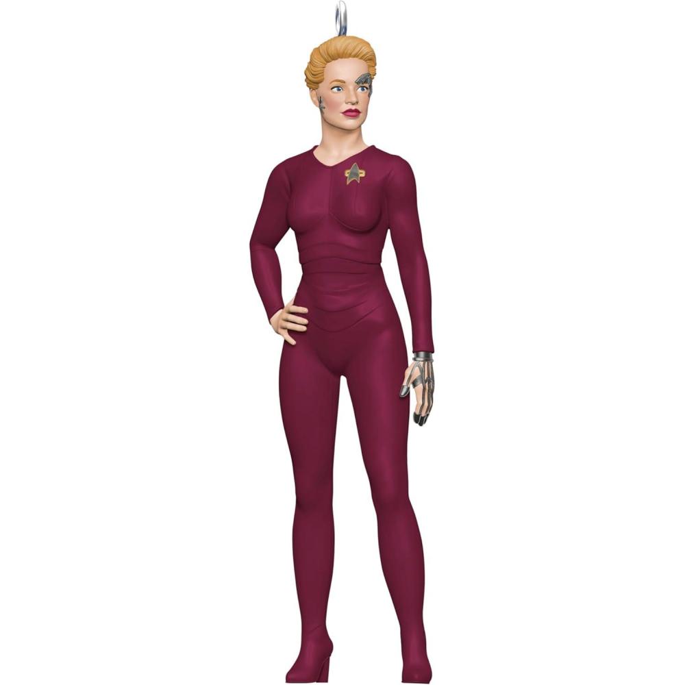imageHallmark Keepsake 175quot Mini Christmas Ornament 2025 Star Trek Voyager Seven of Nine Gifts for TrekkiesVoyager Seven of Nine