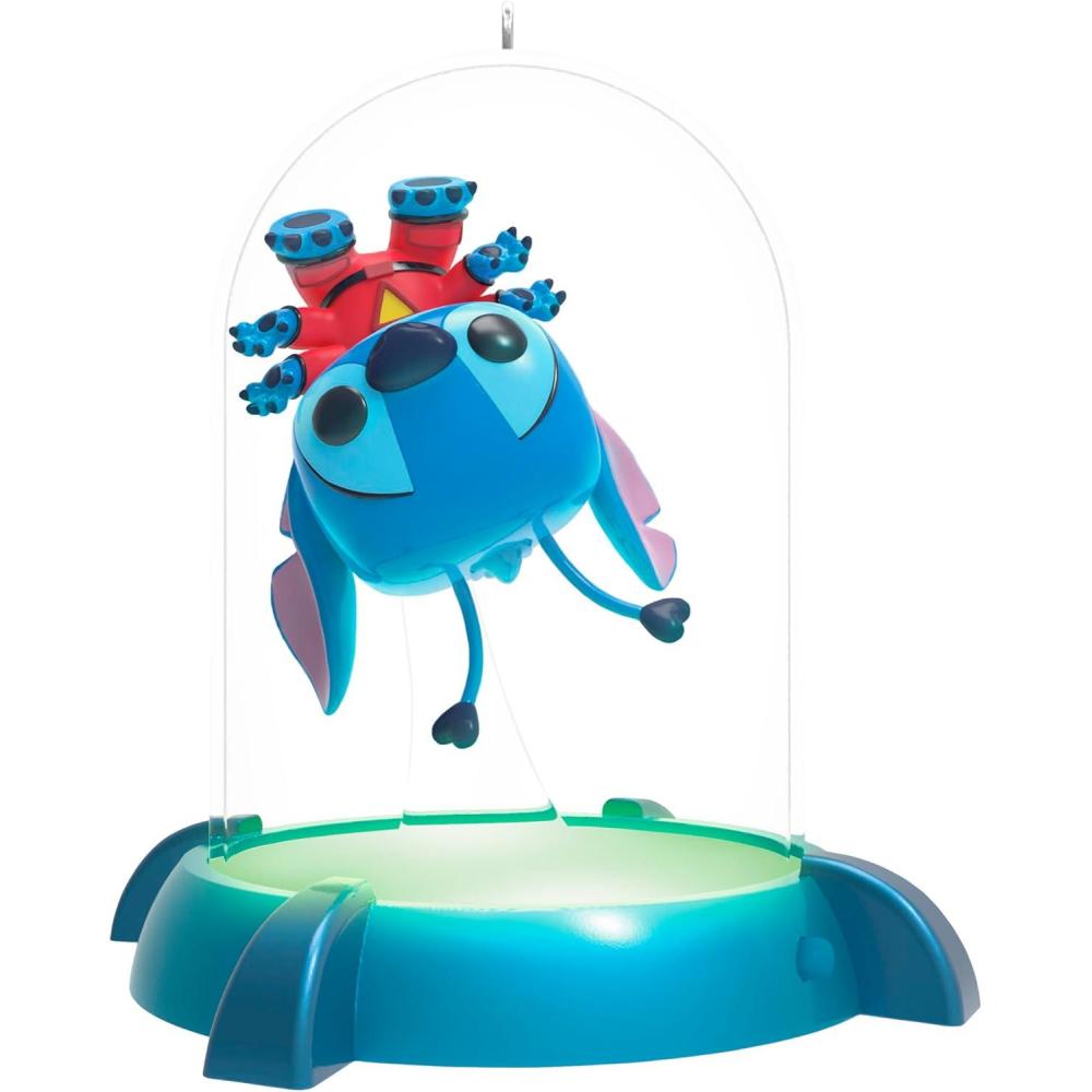 imageHallmark Keepsake Christmas Ornament 2025 Disney Lilo ampamp Stitch Experiment 626 Funko POP with Light Gifts for Disney FansExperiment 626 Funko Pop