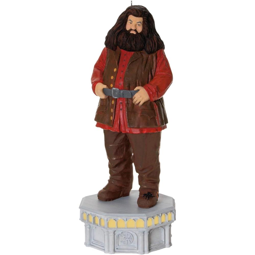 imageHallmark Keepsake Christmas Ornament 2025 Harry Potter and The Chamber of Secrets Collection Hagrid with Light and Sound Gifts for Harry Potter FansHagrid