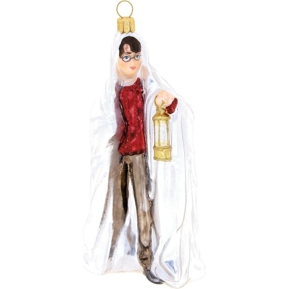imageHallmark Keepsake Christmas Ornament 2025 Harry Potter and The Chamber of Secrets Collection Hagrid with Light and Sound Gifts for Harry Potter FansInvisibility Cloak