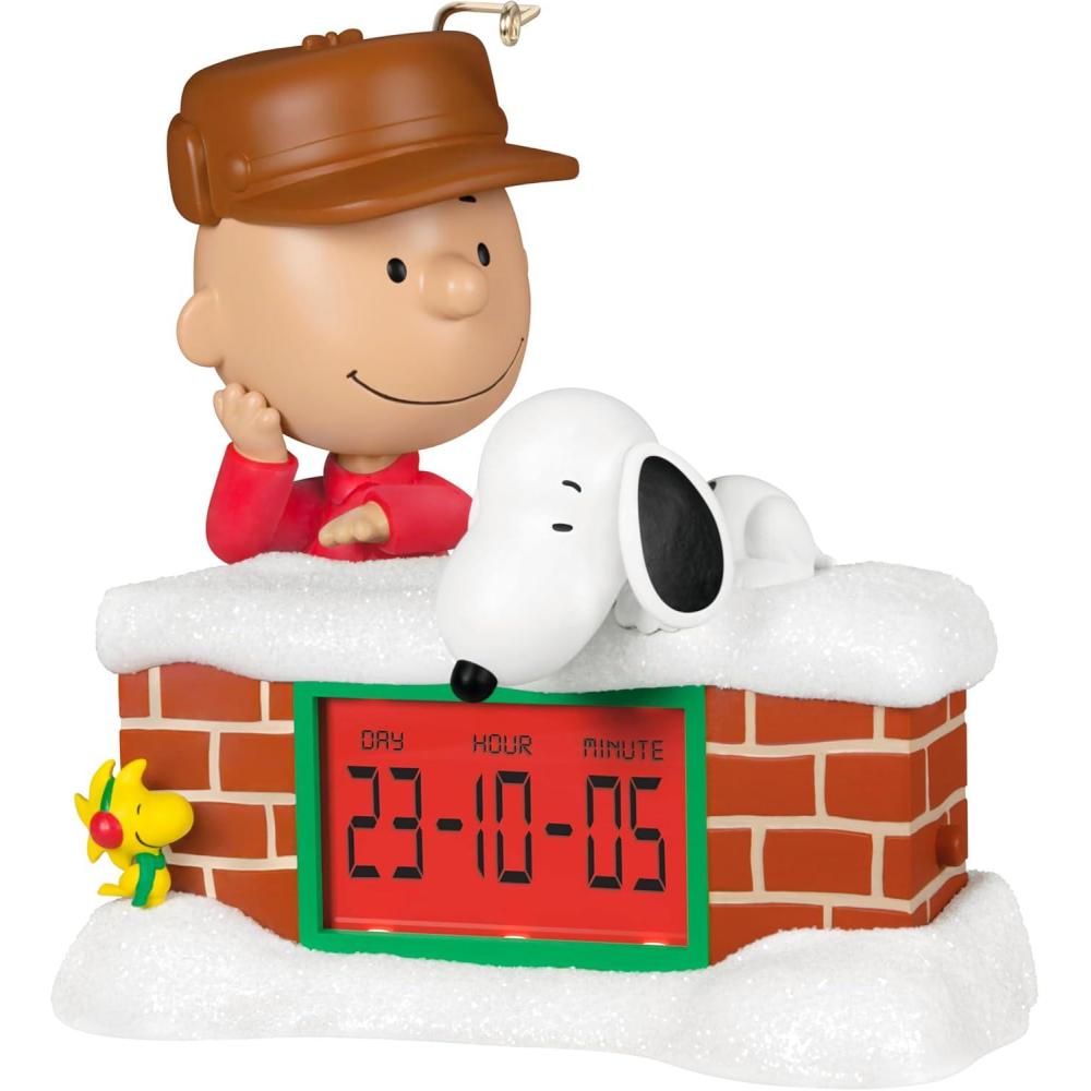 imageHallmark Keepsake Christmas Ornament 2025 The Peanuts Gang Lets Go Sledding Musical with Light and Motion Gifts for Peanuts FansCountdown to Christmas