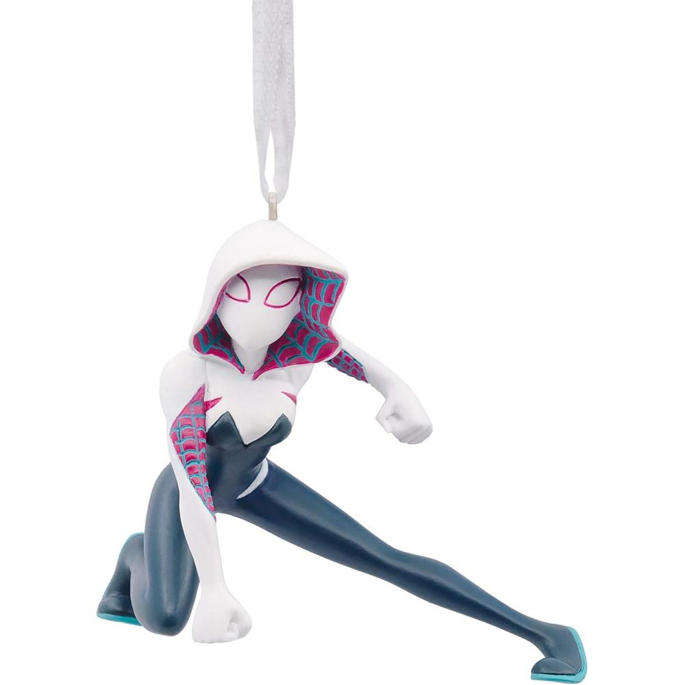 imageHallmark Marvel Miles Morales Christmas OrnamentSpiderGwen