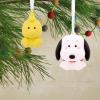 Hallmark Better Together Harry Potter and Hedwig Magnetic Christmas Ornaments, Set of 2(Snoopy & Woodstock)