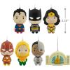 Hallmark DC Justice League Mystery Christmas Ornaments, Set of 2(Justice League)
