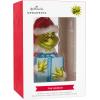 Hallmark Dr. Seuss’s How The Grinch Stole Christmas! Grinch with Present Christmas Ornament, Blown Glass