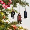 Hallmark Keepsake 1″ Mini Christmas Ornament 2025, Harry Potter Hedwig, Gifts for Harry Potter Fans(Hermione  Hagrid and Snape)