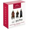 Hallmark Keepsake 1″ Mini Christmas Ornament 2025, Harry Potter Hedwig, Gifts for Harry Potter Fans(Hermione  Hagrid and Snape)