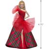 Hallmark Keepsake Christmas Ornament 2025, 2025 Latina Holiday Barbie, Gifts for Barbie Fans(2024 White Holiday Barbie)