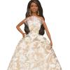 Hallmark Keepsake Christmas Ornament 2025, 2025 Latina Holiday Barbie, Gifts for Barbie Fans(2025 Black Holiday Barbie)