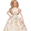 Hallmark Keepsake Christmas Ornament 2025, 2025 Latina Holiday Barbie, Gifts for Barbie Fans(2025 White Holiday Barbie)