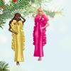 Hallmark Keepsake Christmas Ornament 2025, Barbie Merriest Dreamhouse Musical with Light, Gifts for Barbie Fans(Superstar Barbie and Christie)