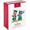 Hallmark Keepsake Christmas Ornament 2025, Disney Lilo & Stitch Experiment 626 Funko POP! with Light, Gifts for Disney Fans(Ohana Means Family)