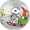 Hallmark Keepsake Christmas Ornament 2025, Peanuts 75th Anniversary Special Edition, Glass, Gifts for Peanuts Fans(75th Anniversary)