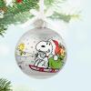 Hallmark Keepsake Christmas Ornament 2025, Peanuts 75th Anniversary Special Edition, Glass, Gifts for Peanuts Fans(75th Anniversary)