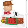 Hallmark Keepsake Christmas Ornament 2025, The Peanuts Gang Let’s Go Sledding! Musical with Light and Motion, Gifts for Peanuts Fans(Countdown to Christmas)