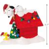 Hallmark Keepsake Christmas Ornament 2025, The Peanuts Gang Let’s Go Sledding! Musical with Light and Motion, Gifts for Peanuts Fans(Deck the Doghouse)