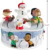 Hallmark Keepsake Christmas Ornament 2025, The Peanuts Gang Let’s Go Sledding! Musical with Light and Motion, Gifts for Peanuts Fans(Le’ts Go Sledding!)