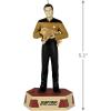Hallmark Keepsake Christmas Tabletop Decoration 2025, Star Trek: The Next Generation Beware The Borg! with Light and Sound, Gifts for Trekkies(Data’s Ode to Spot)